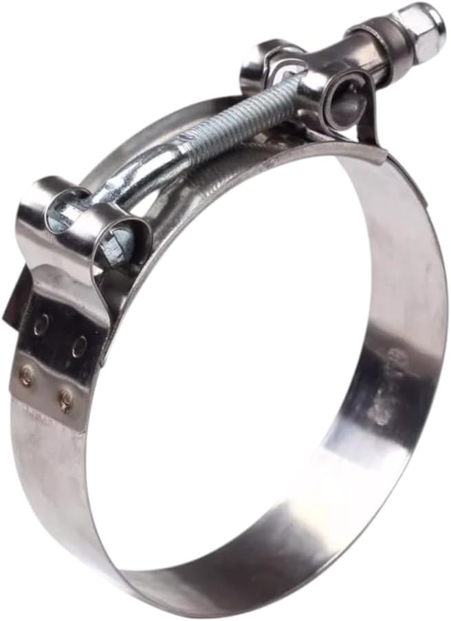8PC For 1-1/2'' Hose (1.73"-2.01") 301 Stainless Steel T Bolt Clamps 44mm-51mm