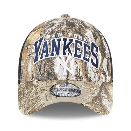 New Era A Frame Trucker Cap New York Yankees Real Tree - vue 3