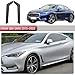 Front Fender Side Vent Garnish Trim Compatible with Infiniti Q60 Q60S 2015-2022, ABS Plastic Air Flow Intake Hole Grille Spoiler Auto Exterior Accessories (Carbon Fiber Pattern)