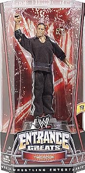 THE ROCK - MATTEL ENTRANCE GREATS WWE TOY WRESTLING ACTION FIGURE by Mattel