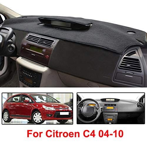 Tapis de tableau de bord Citroën C4 2004-2010 évite reflet et chaleur