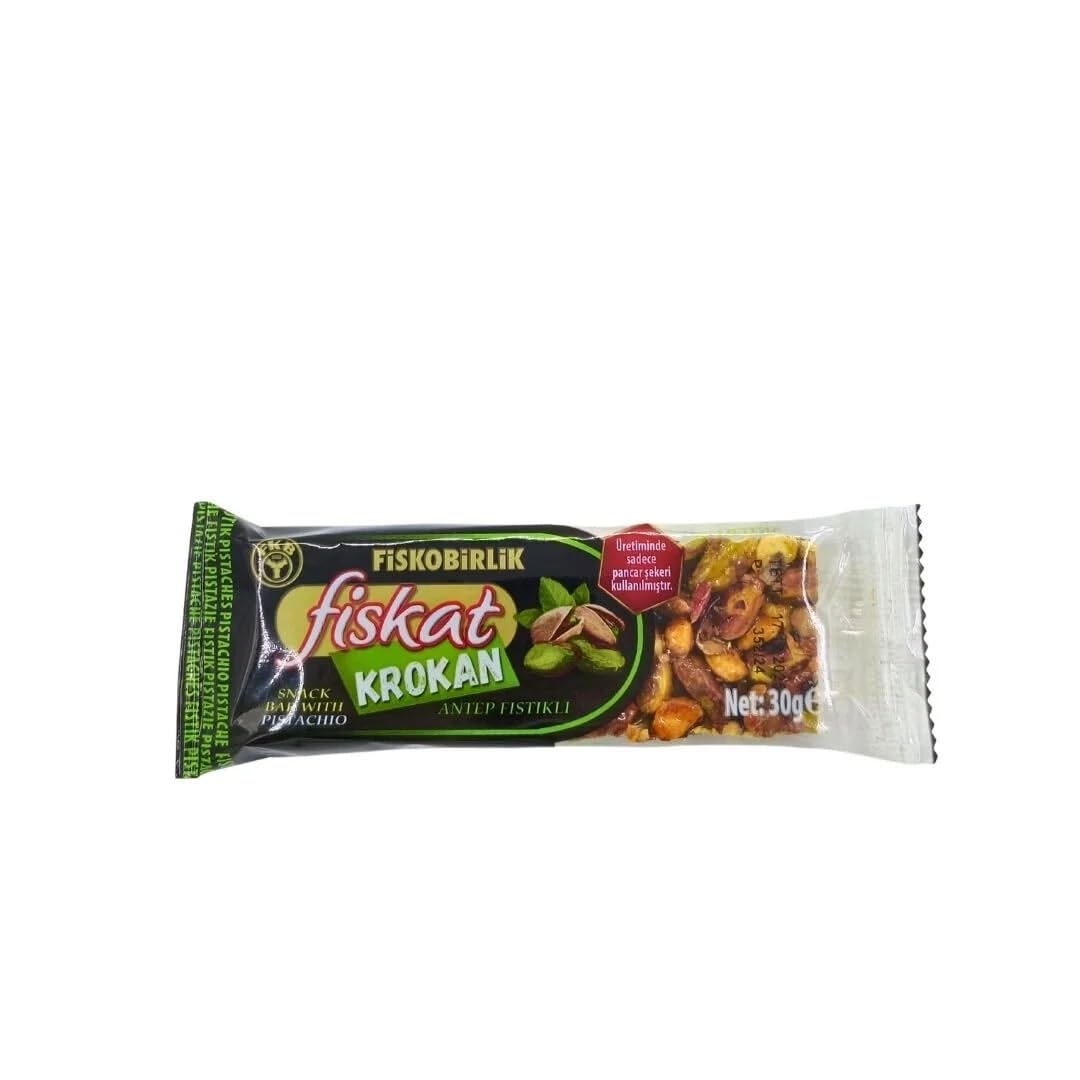 Fiskobirlik Fiskat Antep Fıstıklı Krokan 30 Gram