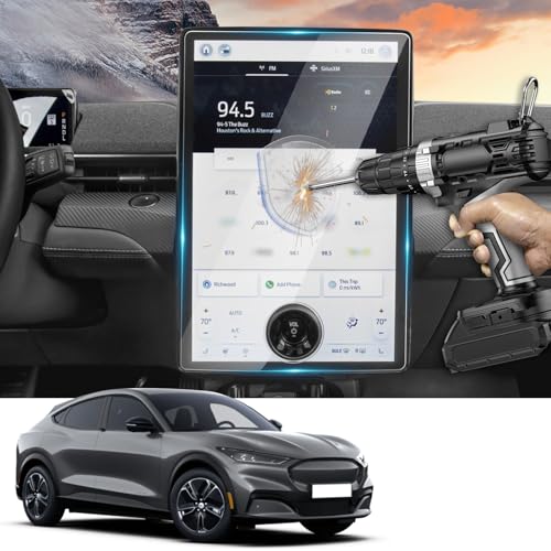 Film Mustang Mach-E verre trempé 15.5 pour GPS YEE PIN