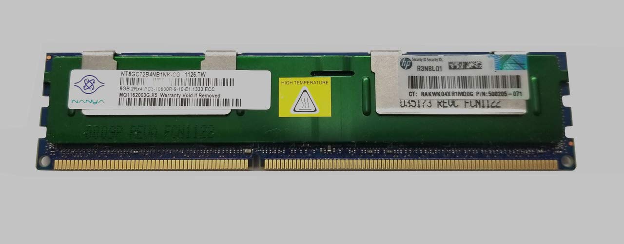 TXRUI 8GB Server DDR3 PC10600 ECC Registered DIMM 1333MHz 2RX4 240P 1024MX72 CL Optimized for Higerformance Systems-image-36