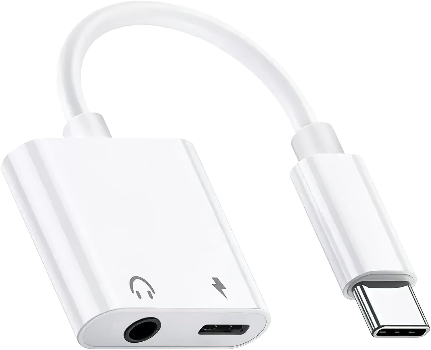 USB C to 3.5mm Headphone and Charger Adapter, Type C to Aux Jack Dongle Cable Cord with PD Fast Charging for iPh.one 15/16 Pro/Max/Plus, iPad, Sam.Sung Gal.axy S22/S23/S24 Ultra, Note 20-image-46