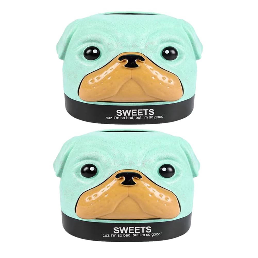 Vjsujehgy Tissue Holder Cartoon Removable Napkin Box Roll Paper Container Cute Tissue Box Napkin Bag Holder Home Decoration,C