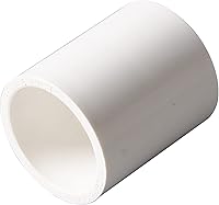 Vista 1 de Rainbow Dream Adaptador de acoplamiento de PVC de 1 pulgada (enchufe x zócalo) - Paquete de 10, color blanco