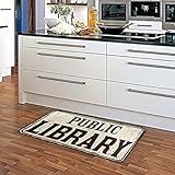 Utilisation : facile à nettoyer et respectueux de l'environnement. Le grand tapis tendance à motif unique est adapté pour la buanderie, la cuisine, la salle de bain, les toilettes, les tables basses, la ferme, la chambre, le salon, le canapé, le bureau, les jeux d'enfants, la décoration d'intérieur, l'intérieur, l'extérieur, etc. Vos animaux de compagnie vont l'adorer.