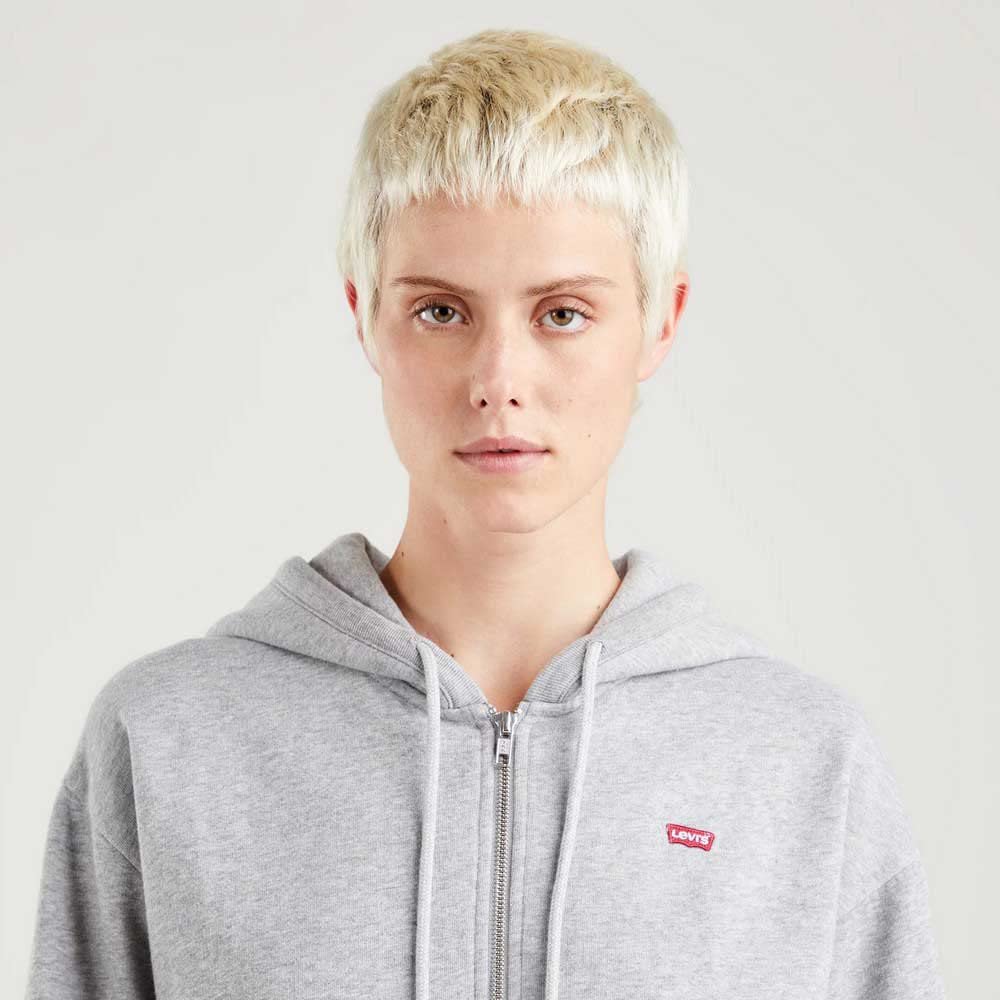Levi's Standard Zip Sweatshirt Felpa con Cappuccio Donna