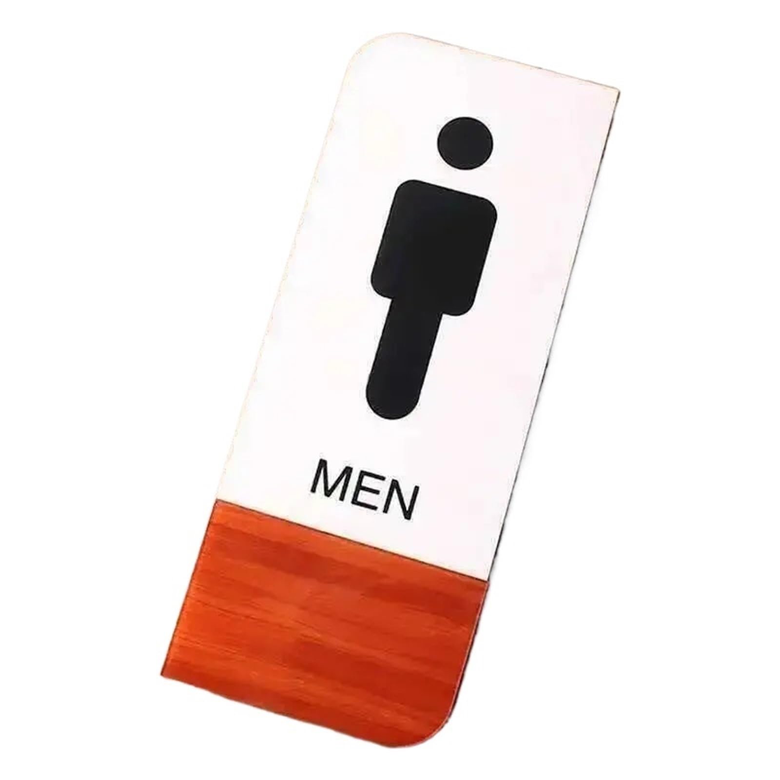 Toilet Sign Sign Sticker Wall Signage Plate Toilet Men Women Wc Bathroom Restroom Washroom Door(Color 3)