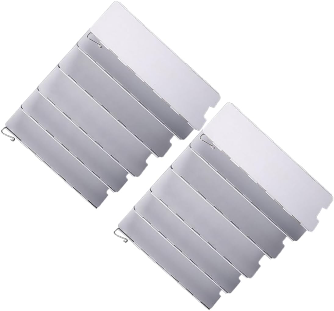 Foldable Camping Wind Shield, Lightweight Aluminum Alloy Stove Protector