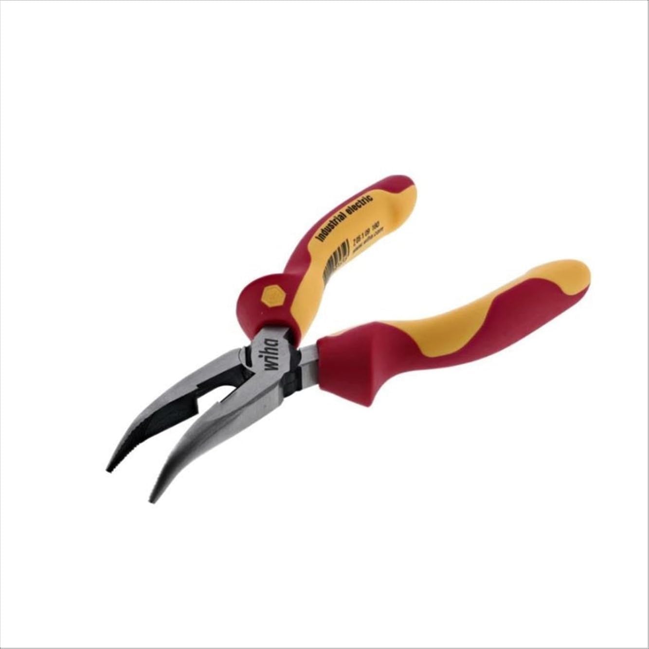 Insulated Bent Plier W Cutter 200 Mm