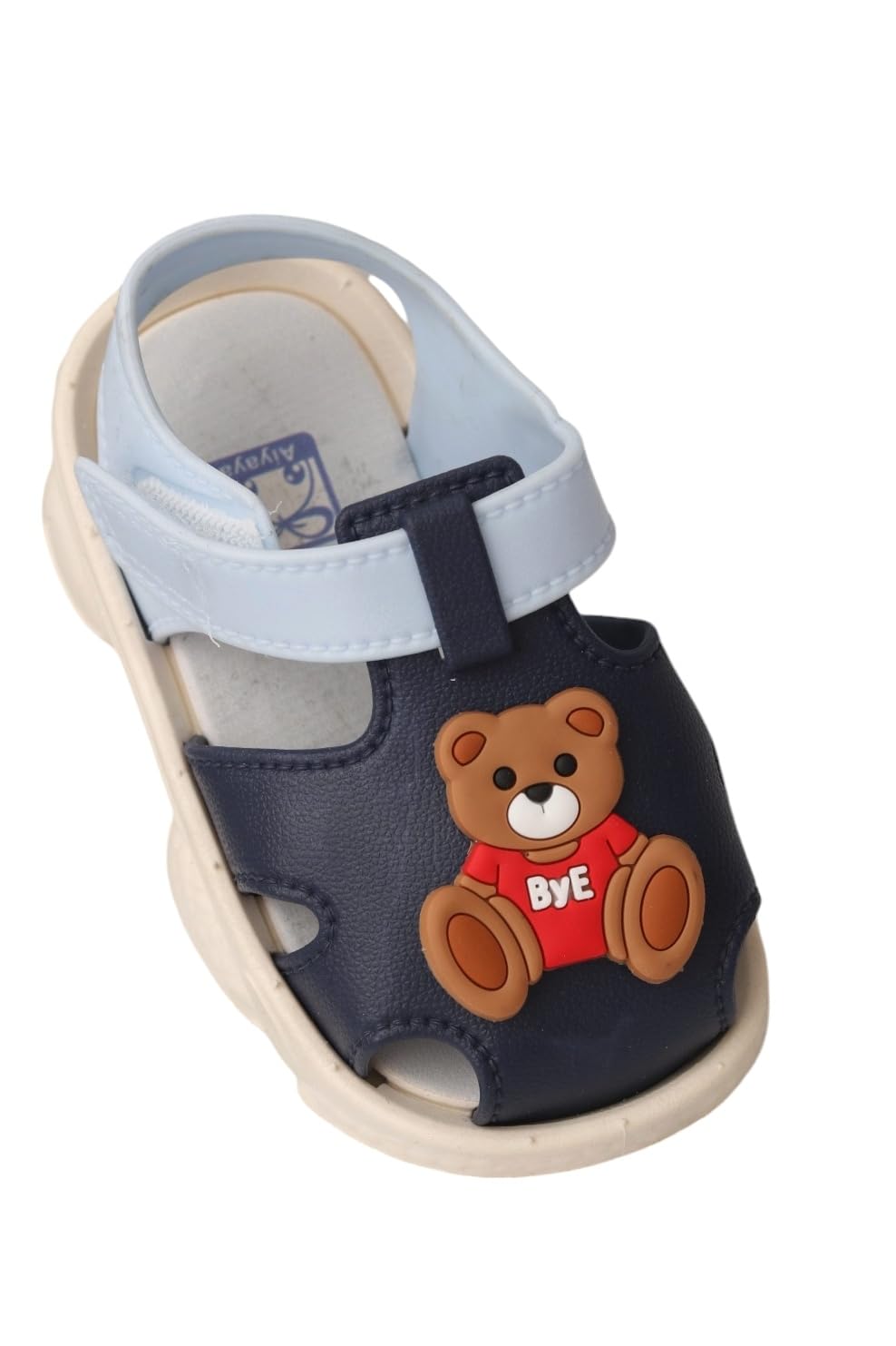 Yellow Bee Teddy Bear Strap Sandals For Boys, Navy, 2C, 3-6 Months (B0DBHB2CQ9) Amazon Price History, Amazon Price Tracker