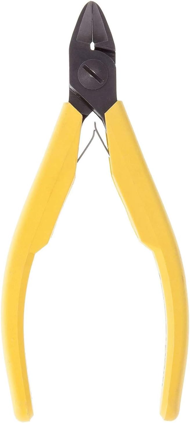 Lindstrom 8160 Yellow Handle Micro Flush Cutter 0.4-2 mm Pkg of 6