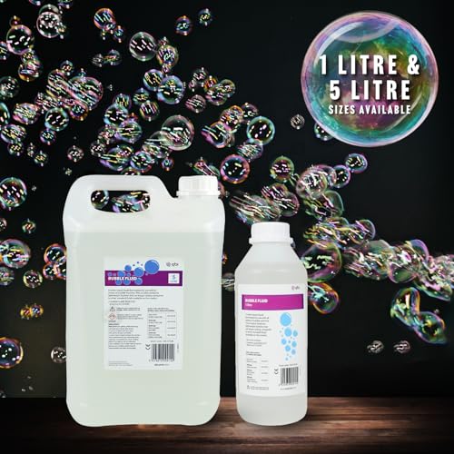 Líquido de burbujas Beamz 160575 de 5 litros para máquinas de efectos 7