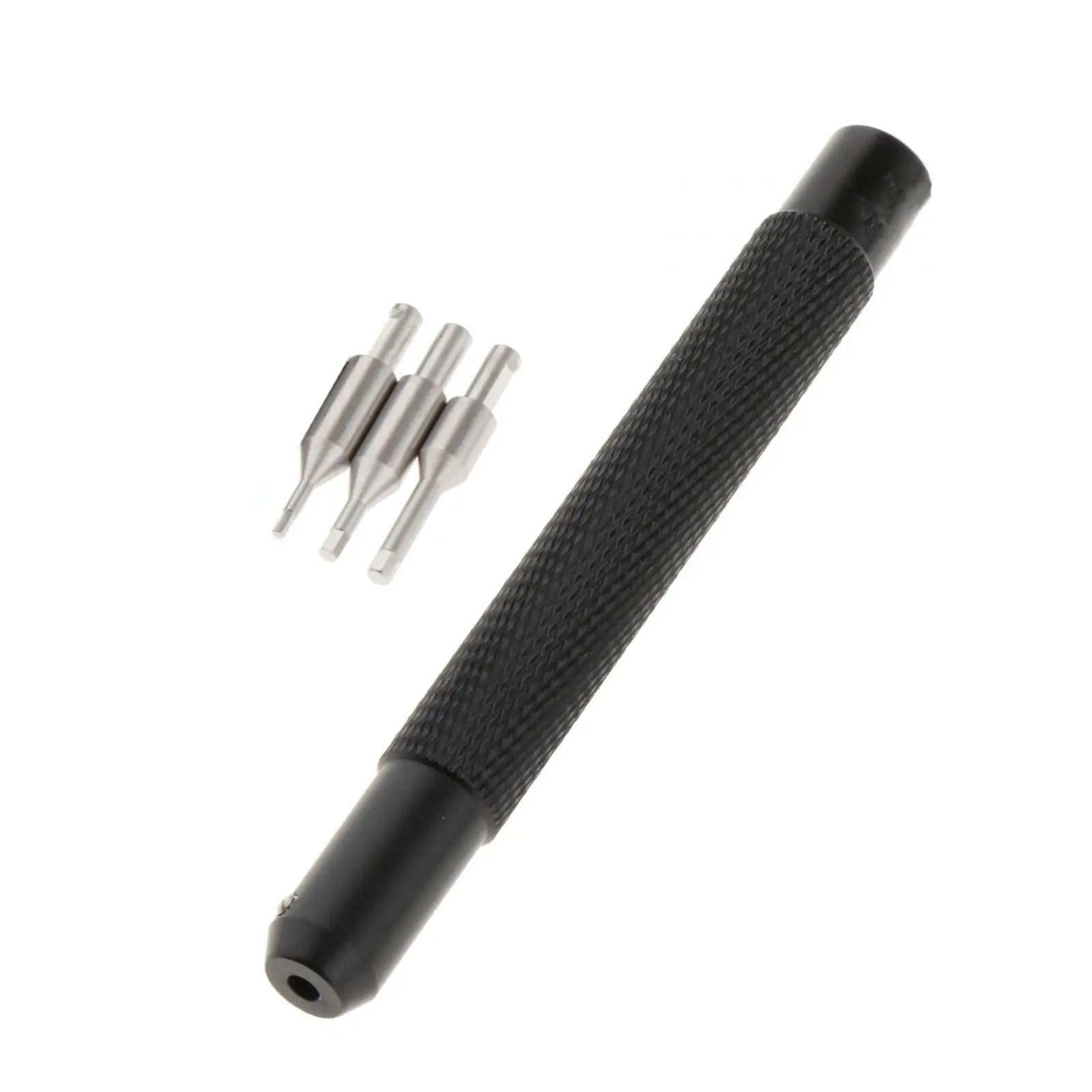 Duty Watch Crown Tube Insert Removal Tool Kits with 4 Interchangeable Head and Ergonomic Handle Watch Crown Tube Insert Removal