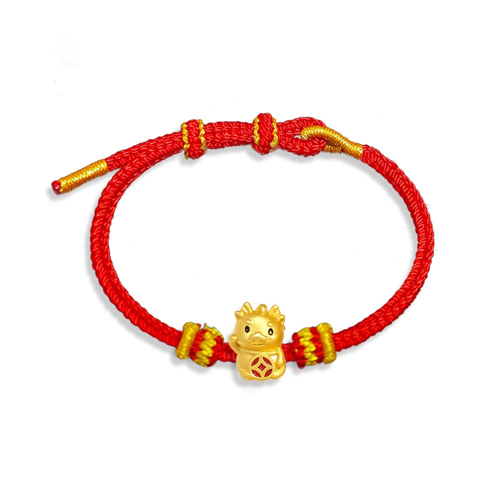 Panifio 2023 New Year of Rabbit Red String Bracelet Handwoven Adjustable Chinese Zodiac Animal Rabbit Charm Bracelet for Women New Year Jewelry Gifts