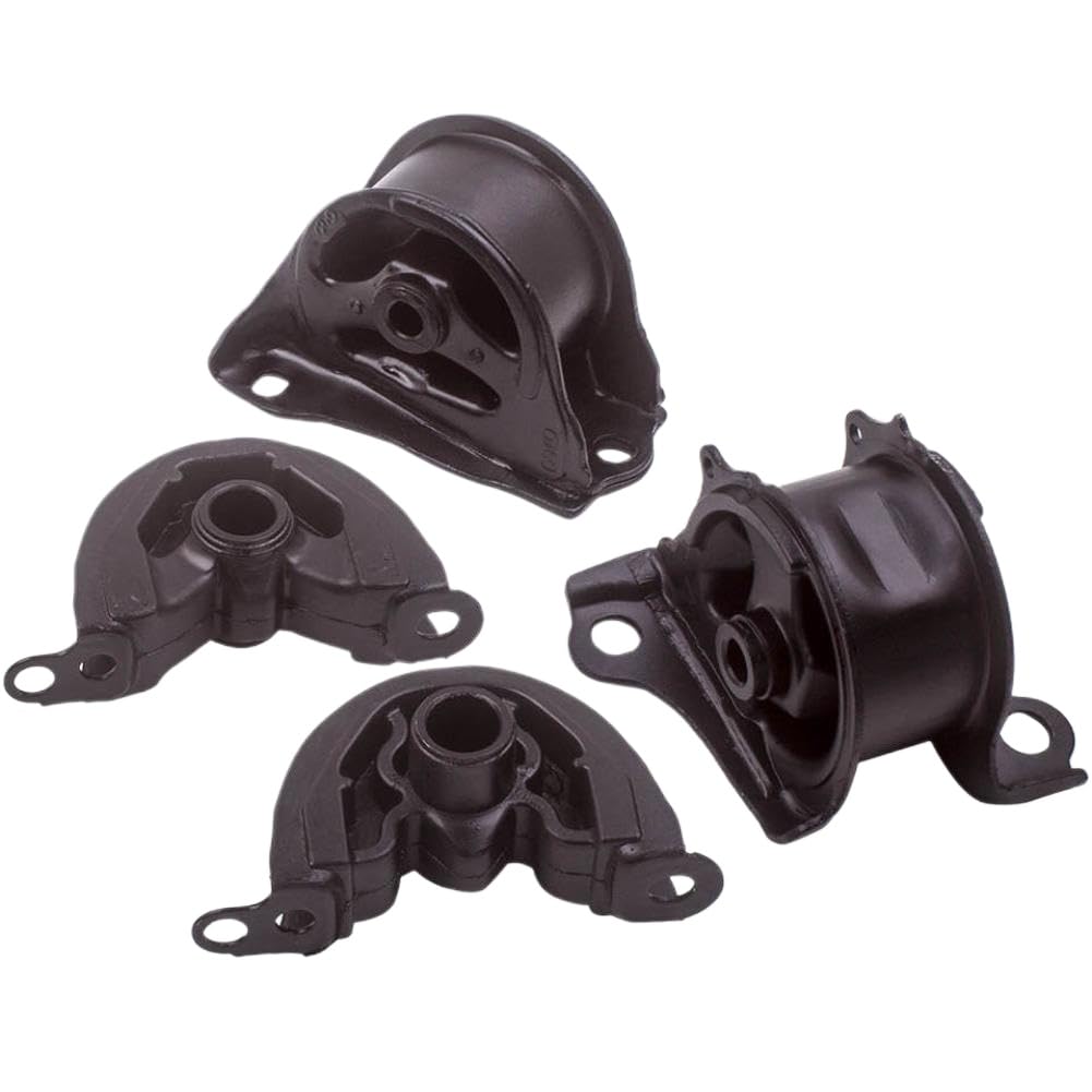 Engine Motor Mount and Transmission Mount Set for Civic 1.6L 1996-2000 - 5 Piece Kit