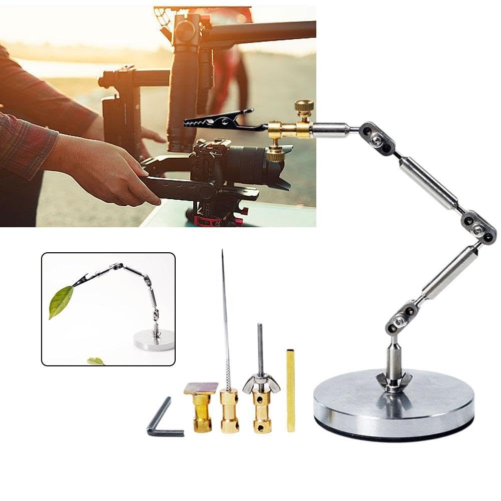 Stop-Motion-Animations-Armature-Ständer-Set, Stop-Motion-Takeling, Schießen, langer Armständer, Haltearm-Ständer, Anker-Takelsystem, Rig to Li