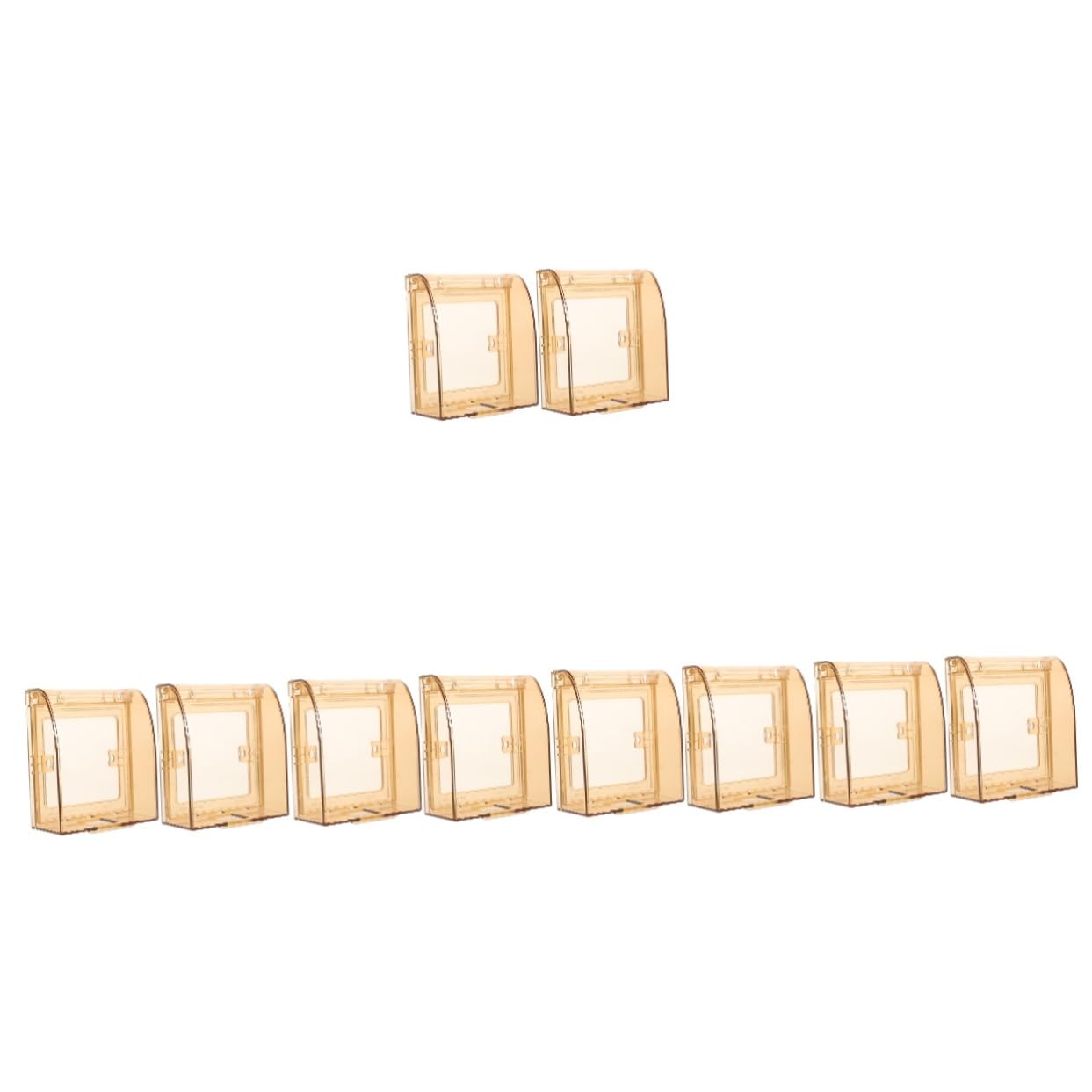 Abaodam 10 Piezas Tapa Del Enchufe De Seguridad Enchufar Cubiertas De Enchufes Cubiertas De Enchufe De Pared Protector De Salida Tapa De Protección Páginas Niño Fuente De Alimentación