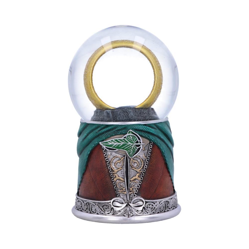 Nemesis Now Officially Licensed Lord of The Rings Frodo Snow Globe, 17cm