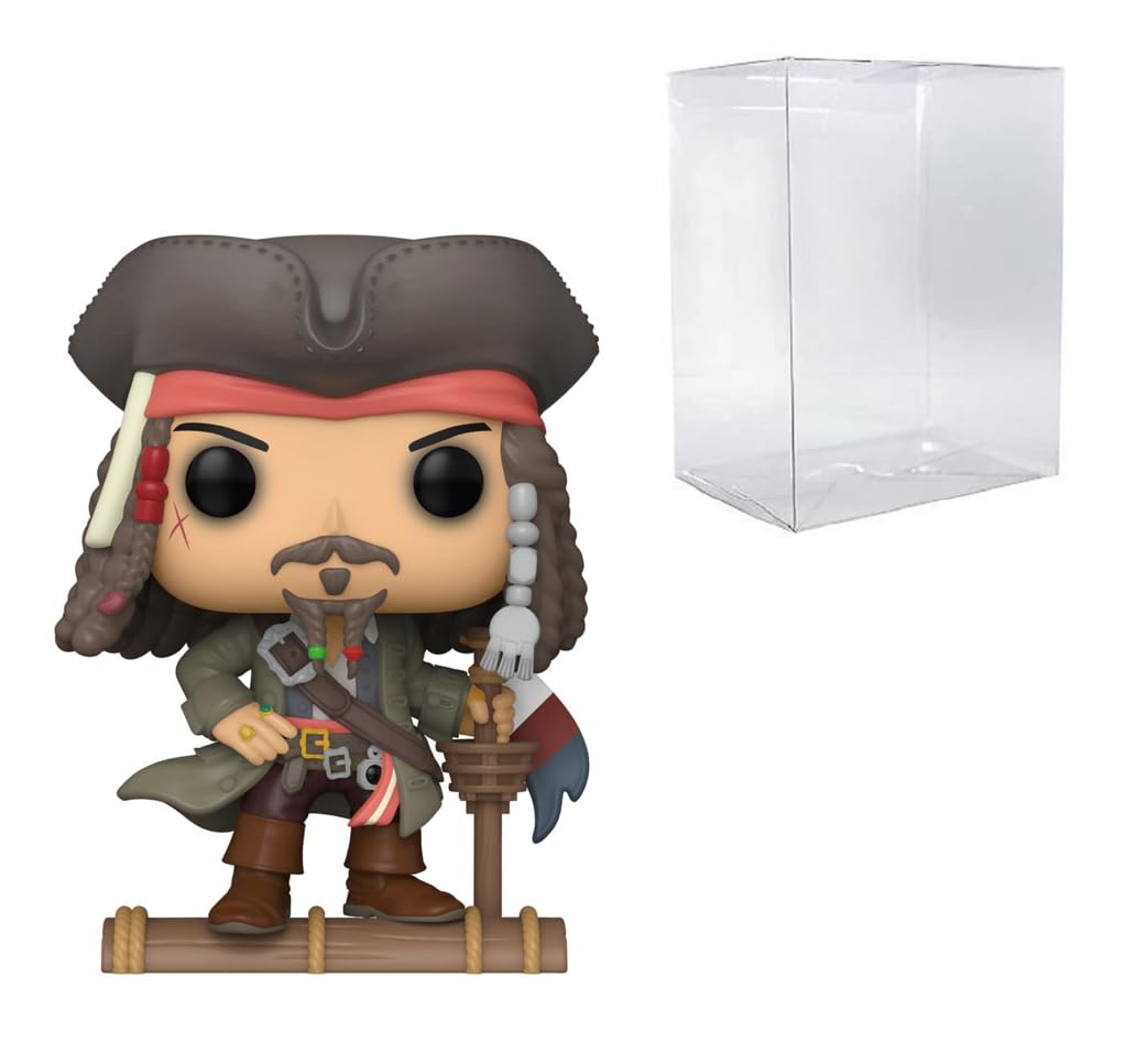 Movies: Pirates of The Caribbean - Jack Sparrow (Opening) #1482 Specialty Series Bundled with Compatible Box Protector Case
