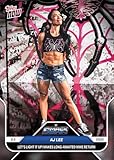 2025 Topps Now WWE AJ Lee #92 Makes Long Awaited WWE Return Wrestling Card