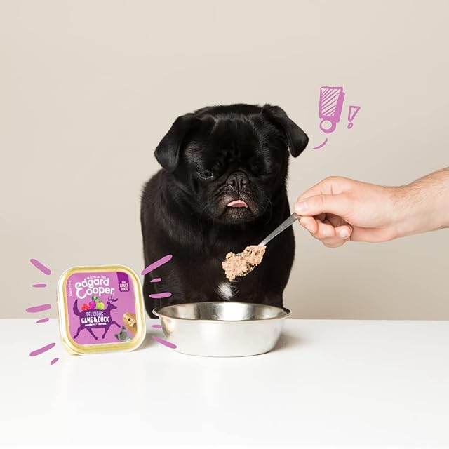 Foto 4 de 4 de Edgard & Cooper Comida Húmeda para Perros Adultos Paté Perros Natural Sin Cereales Tarrinas 150g x 11 Venado…