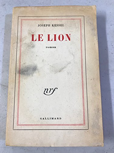 Le lion. roman. B0000DWLQQ Book Cover