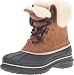 crocs Men's AllCast II Luxe Snow Boot, Wheat/Black, 11 M US