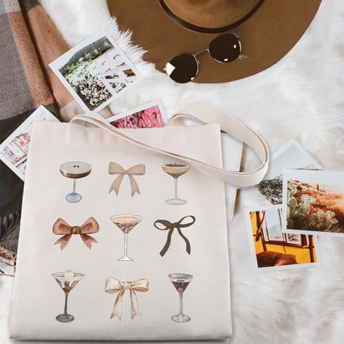 Bolso Tote Martini Espresso Martini para amantes del cóctel miniatura 3
