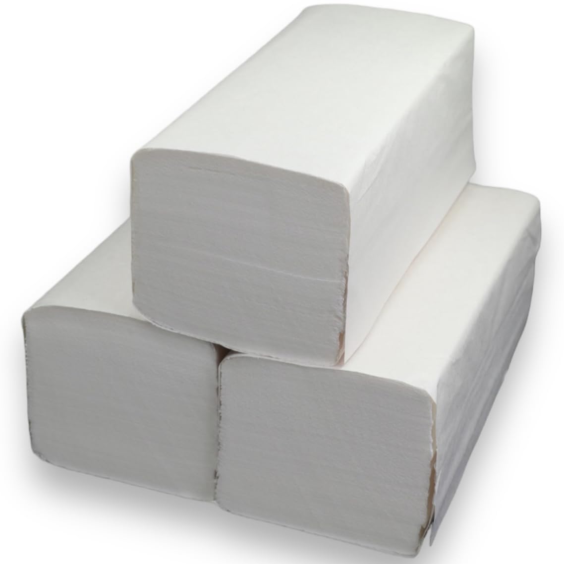 Papierhandtücher 4000 Blatt – Falthandtücher ZZ-Falz 2-Lagig Hochweiß – Handtuchpapier 25x23 cm – passend für Papierhandtücher Spender
