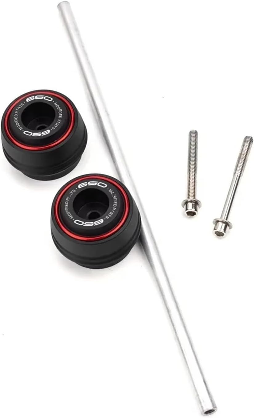 Motorcycle Falling Protection For KA&WASAKI Versys650 Z RS Ninja650 2017-2025 Motorcycle RearFront Wheel Fork Axle Slider Protector Crash Pad
