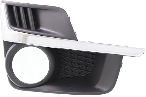 Miniatura 2 de EVAN FISCHER Borde de luz antiniebla compatible con Subaru Impreza 15-16 lado derecho con agujero de lámpara antiniebla, sedánvagón