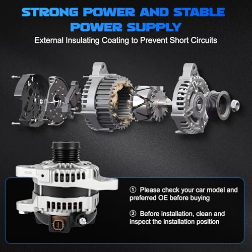 11385N 100A Alternator for Toyota Corolla, Matrix, Scion xD & Pontiac Vibe: Fitment, Specs and Replacement Guide - Image 6