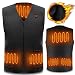 Produktbild Beheizte Weste, Molbory USB Wiederaufladbar Heizweste Warme Heat Jacke für Damen und Herren, Elektrische Beheizte Jacke Beheizbare Weste für Motorrad Outdoor-Aktivitäten Jagd Camping Skifahren Wandern