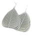NAVA CHIANGMAI Skeleton Natural Ficus Religiosa Leaves Artificial Leaves Craft Card Scrapbooking DIY Embellishment Decoration Art Greeting Cards Wedding Gifts Seasonal Gift (Silver)