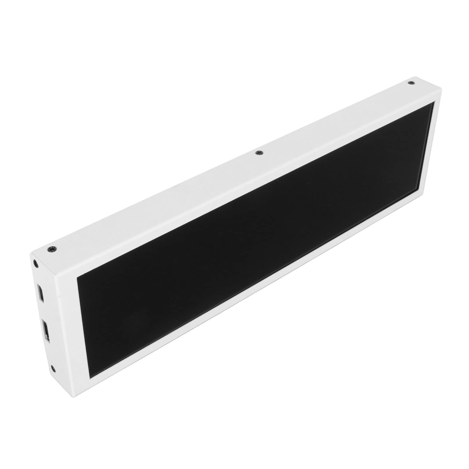 Custodia per Monitor LCD IPS in Lega di Alluminio, Metallo LCD per Telaio, Touch per Schermo Secondario per Notebook Portatile, Monitor (WHITE)