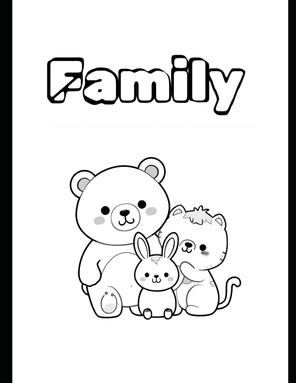 Family: animal family coloring