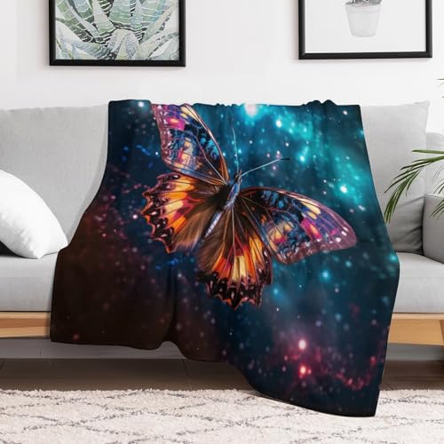 Couverture papillon douce et chaude, grand confort 150x200 cm - 3