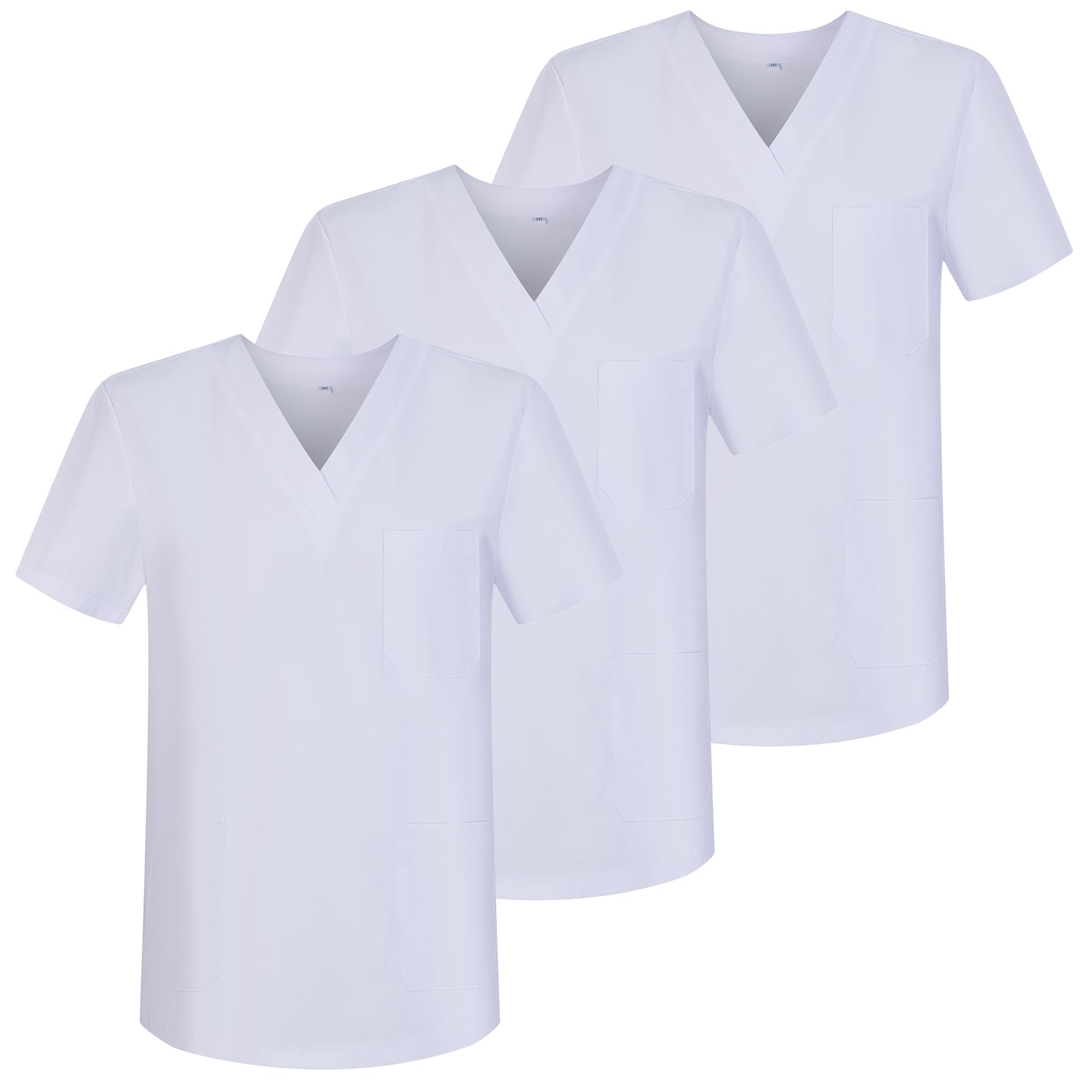 MISEMIYA - Packung 3 STK. - SANITÄRE CASACA Unisex SANITÄRE Uniformen SANITÄRE UNIFORM MEDIZINISCHE UNIFORM - 3-6801