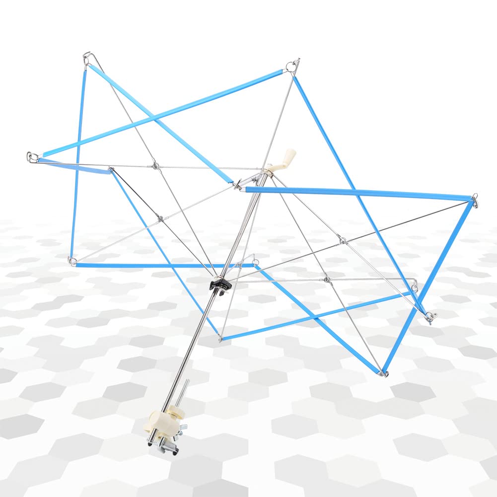 Yarn Ball Winder, Knitting Umbrella Winder Yarn Holder Yarn Holder Spinner with DIY Craft Woolen Yarn Weave Device for Knitting Yarn Holder