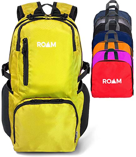 Roam Mochila ligera y plegable pequeña resistente al agua Viaje Senderismo Daypack