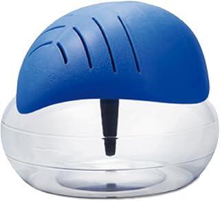 Purificador de Aire A Base de Agua, Purificador de Aire con Luz LED de 7 Colores Cambiantes, Revitalizador y Ambientador, Enchufe Azul de la UE.