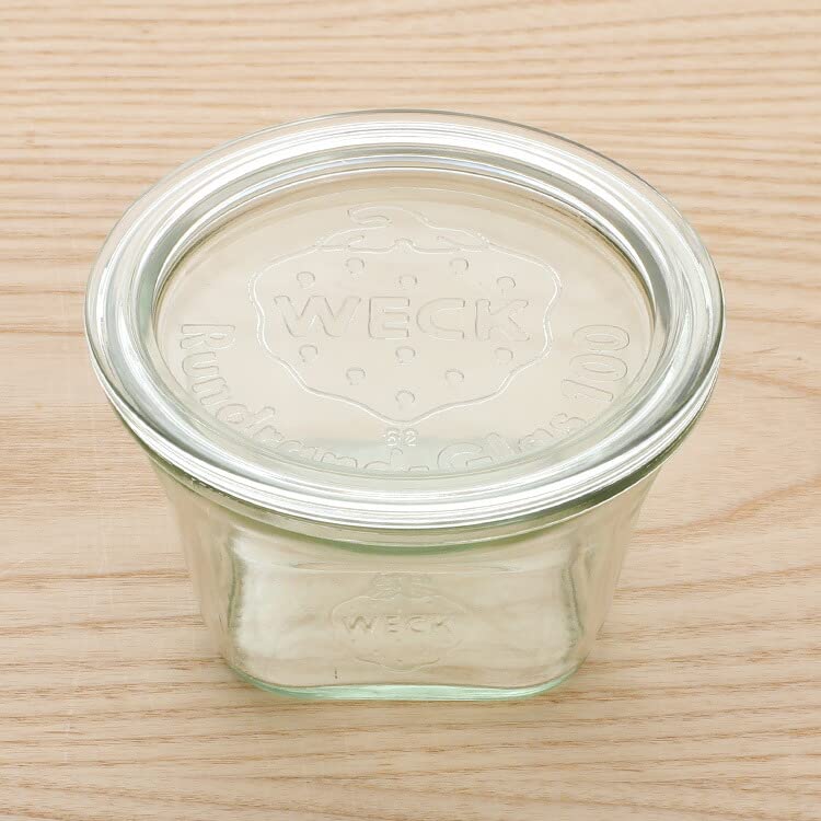Amazon | ウェック(WECK) クアドロ ガラスキャニスター 290ml 直径L