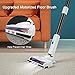 NEQUARE Cordless Vacuum Cleaner, Stick Vacuum Cleaner with 280W 25Kpa Powerful Suction 40min Runtime, 2200mAh Battery 4 in 1 Lightweight Handheld Vacuum for Car Pet Hair Carpet Hard Floor S25