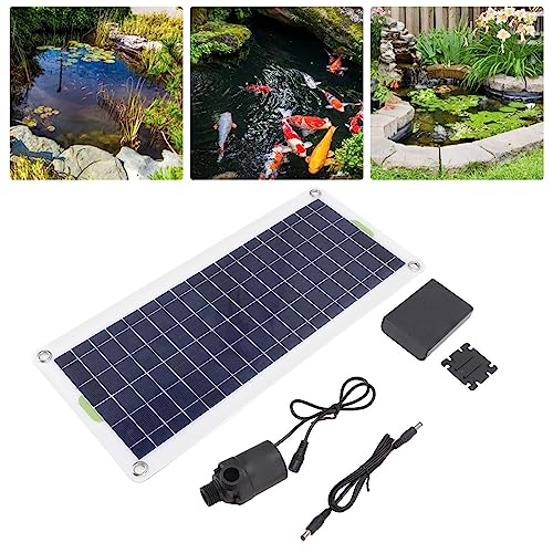 Solarwasserpumpen -Kit, 30W Solarbrunnenpumpe mit Langer Lebensdauer, Starke Leistung, Weit Verbreitete Im Vogelbädern, Im Kleinen Teich, Garten