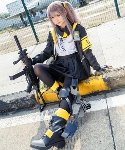 [milky time] ウィッグ付き ドールズフロントライン UMP45 コスプレ 少女前線 ハロウィン ドルフロ 詳細画像3