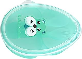 Totority 1 Conjunto De Tigela De Suplemento Alimentar Tigela De Servir Comida Tigela De Segurança Tigela De Bebê Tigela De Mesa Infantil Tigela De Bebê Anti-Queda Compartimento Tigela