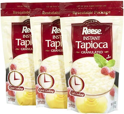 Amazon.com: Reese Instant Granulated Tapioca-8 Oz-3 Pack : Grocery ...